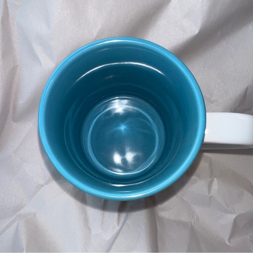 Hello Kitty Rainbow Glitter Ceramic Mug 14oz Silver Buffalo Sanrio‎ SIL-34783 - Picture 3 of 4